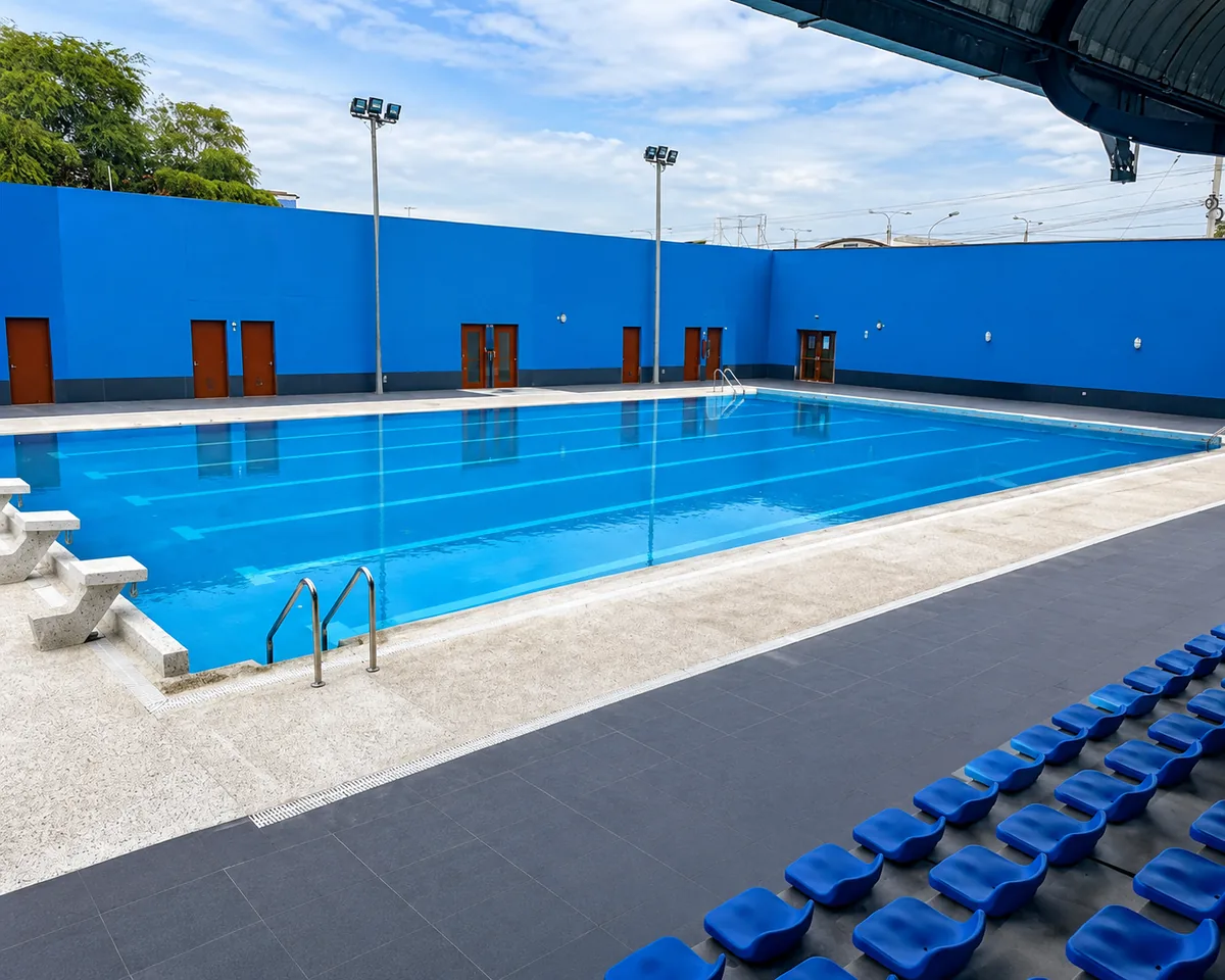 Piscina semiolímpica del Colegio Nuestra Señora de Fátima